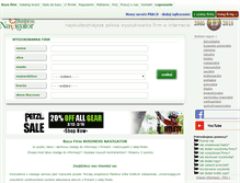 Tablet Screenshot of baza-firm.com.pl